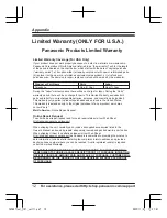 Preview for 12 page of Panasonic KX-TGFA97 Installation Manual