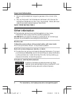 Preview for 6 page of Panasonic KX-TGMA44C Installation Manual