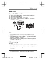 Preview for 7 page of Panasonic KX-TGMA44C Installation Manual