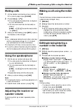 Preview for 11 page of Panasonic KX-TGP551 User Manual