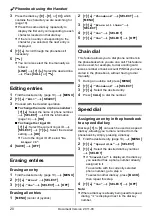 Preview for 20 page of Panasonic KX-TGP551 User Manual