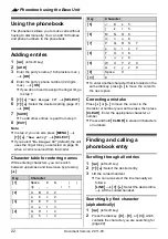 Preview for 22 page of Panasonic KX-TGP551 User Manual