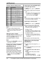 Preview for 36 page of Panasonic KX-TH102M Operating Instructions Manual