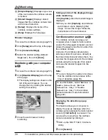 Preview for 58 page of Panasonic KX-TH102M Operating Instructions Manual