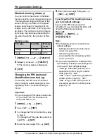 Preview for 76 page of Panasonic KX-TH102M Operating Instructions Manual