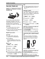 Preview for 102 page of Panasonic KX-TH102M Operating Instructions Manual