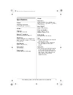 Preview for 7 page of Panasonic KX-THA19 Installation Manual