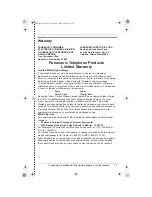 Preview for 11 page of Panasonic KX-THA19 Installation Manual