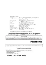 Preview for 2 page of Panasonic KX-TMC40JX-W Service Manual