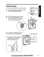 Preview for 9 page of Panasonic KX-TS105BK Operating Instructions Manual