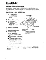 Preview for 12 page of Panasonic KX-TS105BK Operating Instructions Manual