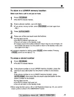 Preview for 15 page of Panasonic KX-TS105BK Operating Instructions Manual