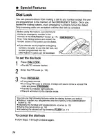 Preview for 20 page of Panasonic KX-TS105BK Operating Instructions Manual