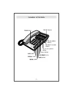 Preview for 3 page of Panasonic KX-TS2300HGW Operating Instructions Manual