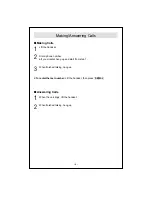 Preview for 6 page of Panasonic KX-TS2300HGW Operating Instructions Manual