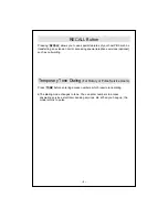 Preview for 8 page of Panasonic KX-TS2300HGW Operating Instructions Manual