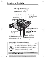 Preview for 4 page of Panasonic KX-TS600B Operating Instructions Manual