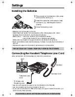 Preview for 6 page of Panasonic KX-TS600B Operating Instructions Manual