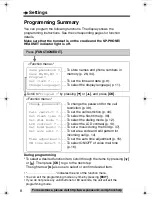 Preview for 8 page of Panasonic KX-TS600B Operating Instructions Manual