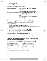 Preview for 18 page of Panasonic KX-TS600B Operating Instructions Manual