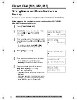 Preview for 34 page of Panasonic KX-TS600B Operating Instructions Manual