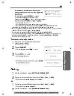 Preview for 35 page of Panasonic KX-TS600B Operating Instructions Manual