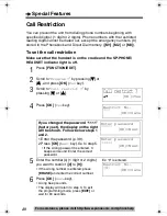 Preview for 40 page of Panasonic KX-TS600B Operating Instructions Manual