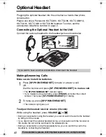 Preview for 42 page of Panasonic KX-TS600B Operating Instructions Manual