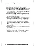 Preview for 48 page of Panasonic KX-TS600B Operating Instructions Manual