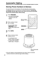 Preview for 14 page of Panasonic KX-TS700B User Manual