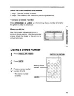 Preview for 15 page of Panasonic KX-TS700B User Manual