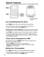 Preview for 16 page of Panasonic KX-TS700B User Manual