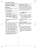 Preview for 24 page of Panasonic KX-TS730AZ Operating Instructions Manual