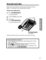 Preview for 13 page of Panasonic KX-TS85EXB Operating Instructions Manual