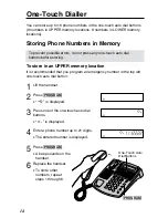 Preview for 14 page of Panasonic KX-TS85EXB Operating Instructions Manual