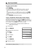 Preview for 16 page of Panasonic KX-TS85EXB Operating Instructions Manual