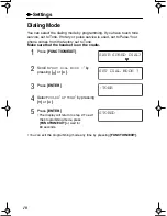 Preview for 10 page of Panasonic KX-TSC10FXW Operating Instructions Manual