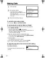 Preview for 12 page of Panasonic KX-TSC10FXW Operating Instructions Manual