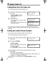 Preview for 16 page of Panasonic KX-TSC10FXW Operating Instructions Manual