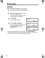 Preview for 24 page of Panasonic KX-TSC10FXW Operating Instructions Manual