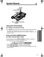 Preview for 25 page of Panasonic KX-TSC10FXW Operating Instructions Manual