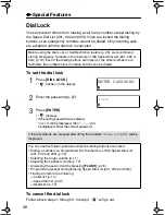 Preview for 28 page of Panasonic KX-TSC10FXW Operating Instructions Manual