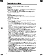 Preview for 34 page of Panasonic KX-TSC10FXW Operating Instructions Manual