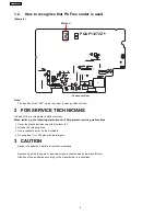 Preview for 4 page of Panasonic KX-TSC11AGW Service Manual