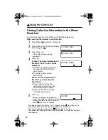 Preview for 18 page of Panasonic KX-TSC11HGW Operating Instructions Manual