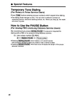 Preview for 40 page of Panasonic KX-TSC12W User Manual