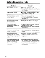 Preview for 46 page of Panasonic KX-TSC12W User Manual