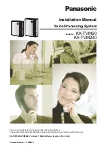 Panasonic KX-TVM50 Installation Manual preview