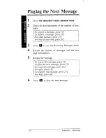 Preview for 17 page of Panasonic KX-TVP150 Operation Manual