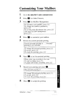 Preview for 48 page of Panasonic KX-TVP150 Operation Manual